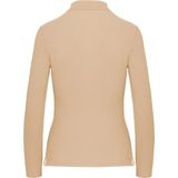 Polo - Kraag Rib - Katoen - Oxford Grey