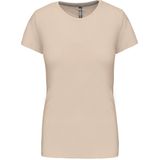 Kariban Dames t-shirt ronde hals korte mouwen K380 - Light Sand