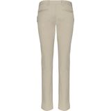Kariban Dameschinobroek - Beige - 98% Twillkatoen / 2% Elasthan