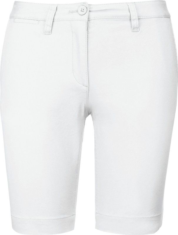 Kariban - Chino - Dames - Katoen - 2 Zijzakken, 1 Muntzakje, Ritssluiting en Knoopsluiting