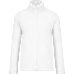 Kariban Microfleece met rits heren K911 - White