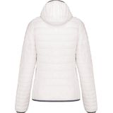 Kariban - K6111 - Tussenjas - Wit - Lichtgewicht Gewatteerd Met Capuchon