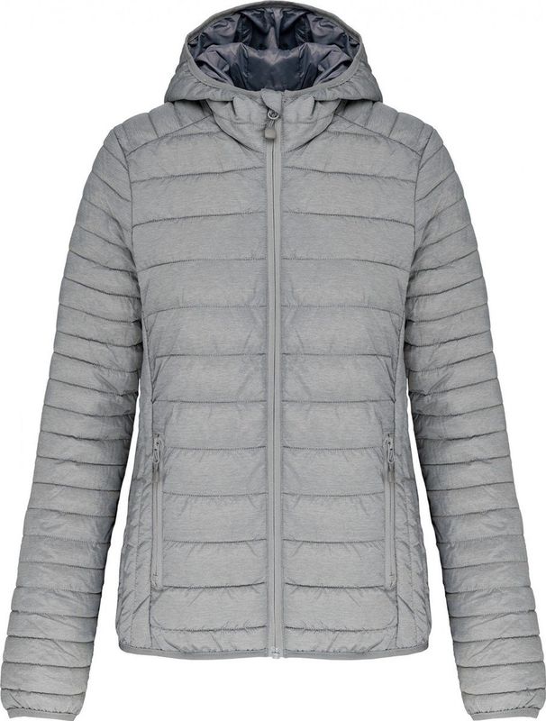 Kariban - K6111 - Tussenjas - Marl Silver - Lichtgewicht Gewatteerd