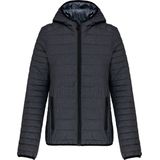 Kariban - K6111 - Tussenjas - Marl Dark Grey - Lichtgewicht Gewatteerd