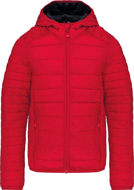 Kariban - K6112 - Kinderjas - Rood - Met Capuchon