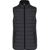 Lightweight Dames bodywarmer merk Kariban Marl Dark Grijs - XS