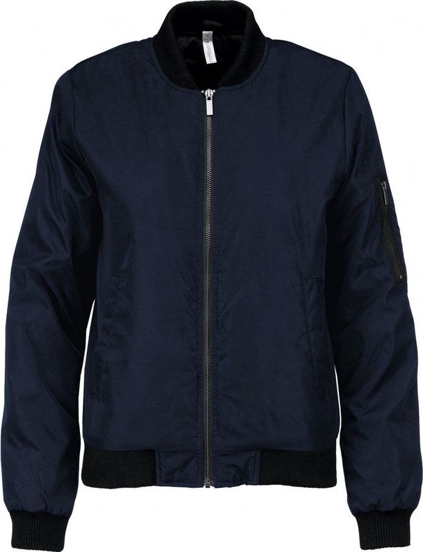 Kariban - K6123 - Bomberjack - Navy - 100% Polyester, Gewatteerde Voering