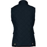 Kariban - K6125 - Bodywarmer - Navy - 100% Pongépolyester, Verborgen Ritssluiting, 2 Zakken