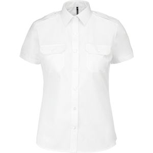 Overhemd - Professioneel - Wit - 65% Polyester / 35% Katoen