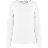Kariban - K471 - Damessweater - Off White - 91% Katoen / 9% Polyester