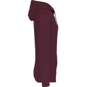 Kariban Herensweater met capuchon K476 - Wine