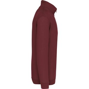 Kariban Sweater met ritskraag K478 - Wine