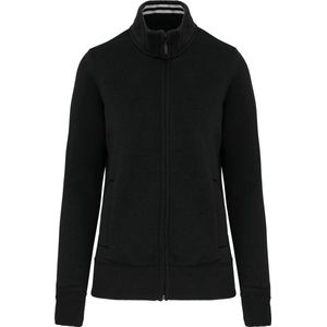 Kariban - K457 - Damessweater - Zwart - Met Rits