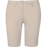 Kariban - Chino Bermuda's - Vrouw - 98% Keperstof - Moderne Snit