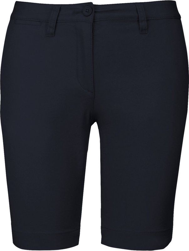 Kariban - Chino Bermuda - Dames - Katoen - Moderne Pasvorm