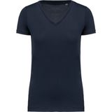 Kariban - K3003 - T-shirt - Navy - V-hals - Korte Mouwen