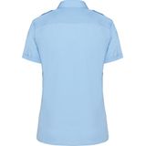 Kariban - K504 - Damespilootoverhemd - Sky Blue - Korte Mouwen