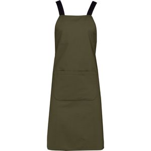 Kariban Schort van biologisch katoen K8002 - Mossy Green - One size