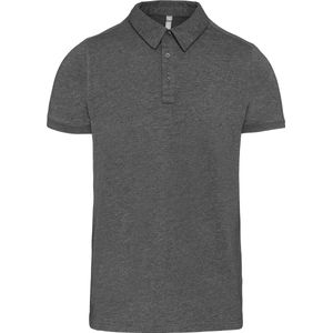 Kariban Herenpolo korte mouwen van jersey K262 - Grey Heather