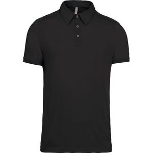 Kariban Herenpolo korte mouwen van jersey K262 - Black