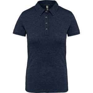 Kariban - K263 - Damespolo - French Navy Heather - Korte Mouwen