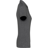 Kariban - K263 - Damespolo - Grey Heather - Korte Mouwen