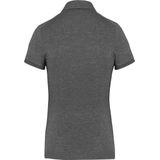 Kariban - K263 - Damespolo - Grey Heather - Korte Mouwen