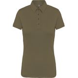 Kariban - K263 - Damespolo - Light khaki - Korte Mouwen - Jersey