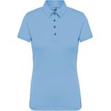 Kariban - K263 - Damespolo - Sky Blue - Korte Mouwen - Jersey