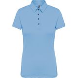 Kariban - K263 - Damespolo - Sky Blue - Korte Mouwen - Jersey