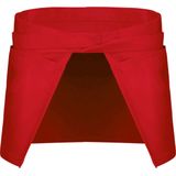 Kariban - Polycoton Court - Schort - Denimkleur - 5 Zakken - Uniek Verouderde Look