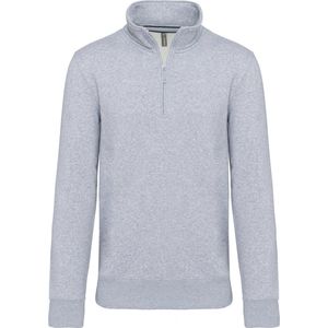 Kariban Sweater met ritshals K487 - Oxford Grey