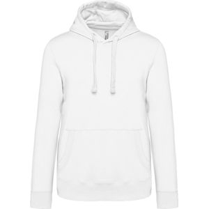 Kariban Hoodie met Capuchon en Kangoeroezak Wit