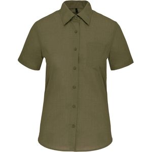 Kariban - K548 - Overhemd - Light khaki - Korte Mouwen - Dames
