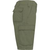Kariban - K756 - Damesbermuda - Light khaki - 100% Katoen - Diverse Zakken