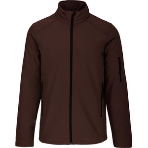 Kariban Softshell jas K401 - Chocolate - M