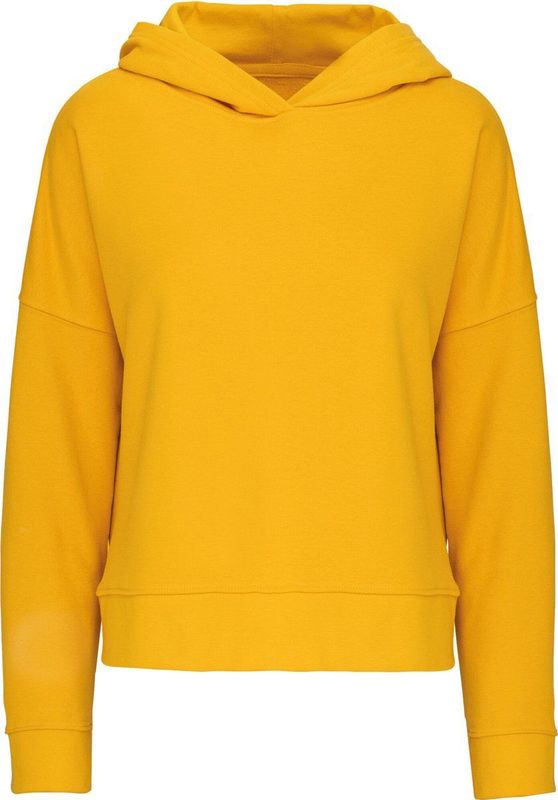 Kariban - Dames Hoodie - Zwart - 91% Biologisch Katoen / 9% Polyester - STANDARD 100 Gecertificeerd