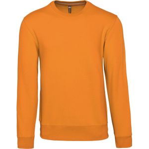 Unisex sweater met ronde hals Kariban Oranje