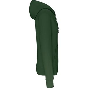 Kariban Ecologische herensweater met capuchon en ritssluiting K4030 - Forest Green