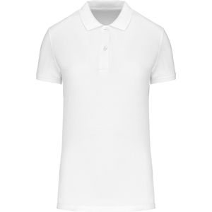 Kariban - Bio180 K2026 - Piqué-damespolo - Wit
