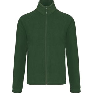Kariban Microfleece met rits en raglanmouwen heren K917 - Forest Green - S