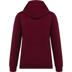 Kariban Hooded sweater met contrasterde capuchon K446 - Wine / Navy
