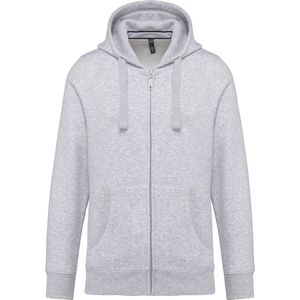 Kariban Hooded Sweater Met Rits K454 - Ash Heather