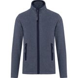Kariban Microfleece met rits dames K907 - French Navy Heather
