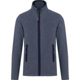 Kariban Microfleece met rits dames K907 - French Navy Heather