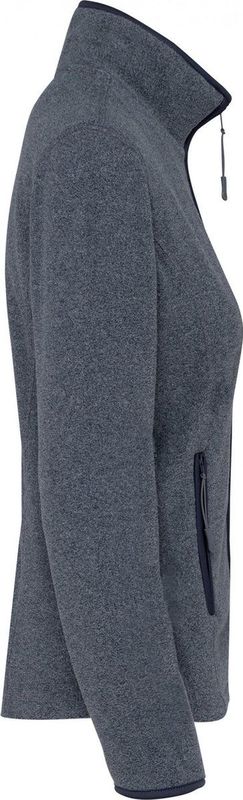 Kariban Microfleece met rits dames K907 - French Navy Heather