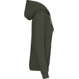 Kariban Eco damessweater met capuchon K473 - Dark Khaki