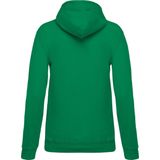 Kariban Eco damessweater met capuchon K473 - Kelly Green