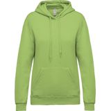 Kariban Eco damessweater met capuchon K473 - Lime