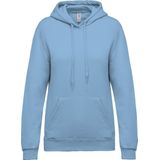 Kariban - Dames Hoodie - Geborsteld Fleece - Katoen/Polyester - Met Kangoeroezak